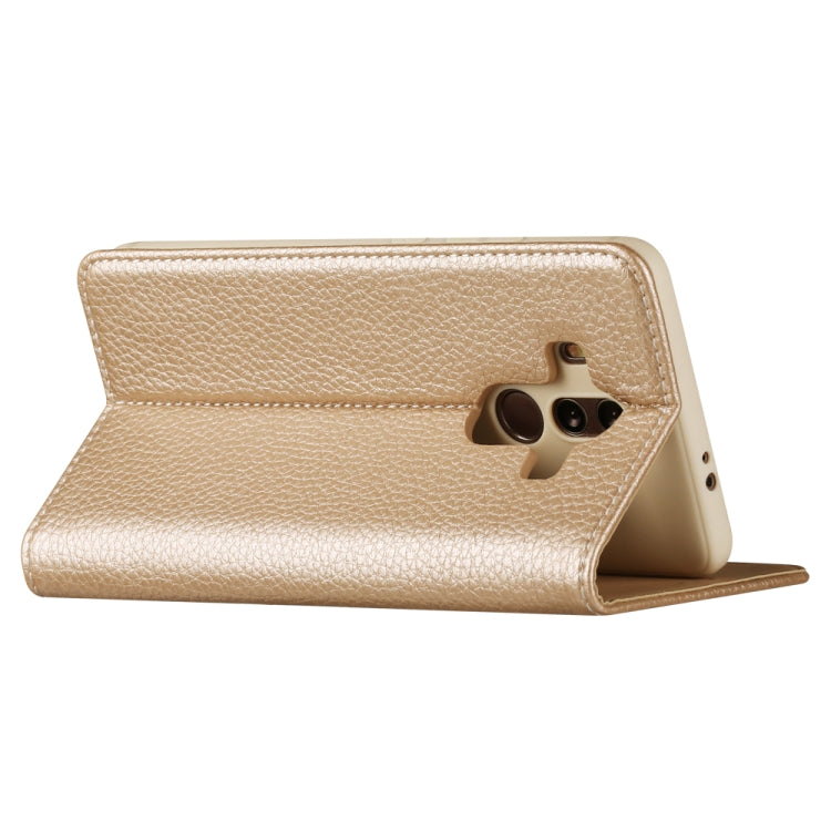 For Huawei Mate 10 Pro GEBEI PU+TPU Horizontal Flip Protective Case with Holder & Card Slots