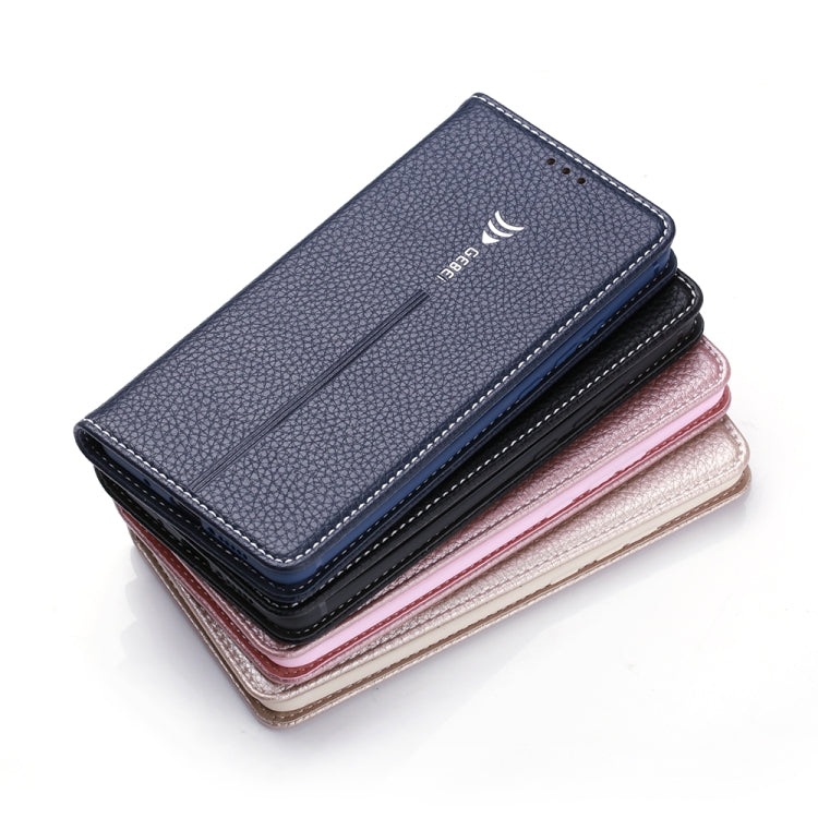 For Huawei Mate 10 Pro GEBEI PU+TPU Horizontal Flip Protective Case with Holder & Card Slots