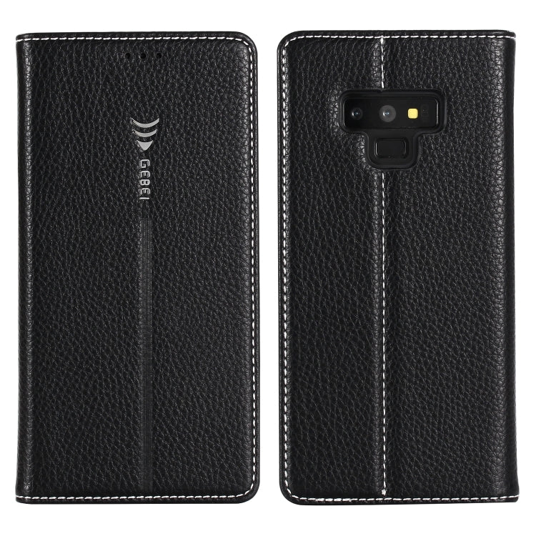 For Galaxy Note 9 GEBEI PU+TPU Horizontal Flip Protective Case with Holder & Card Slots