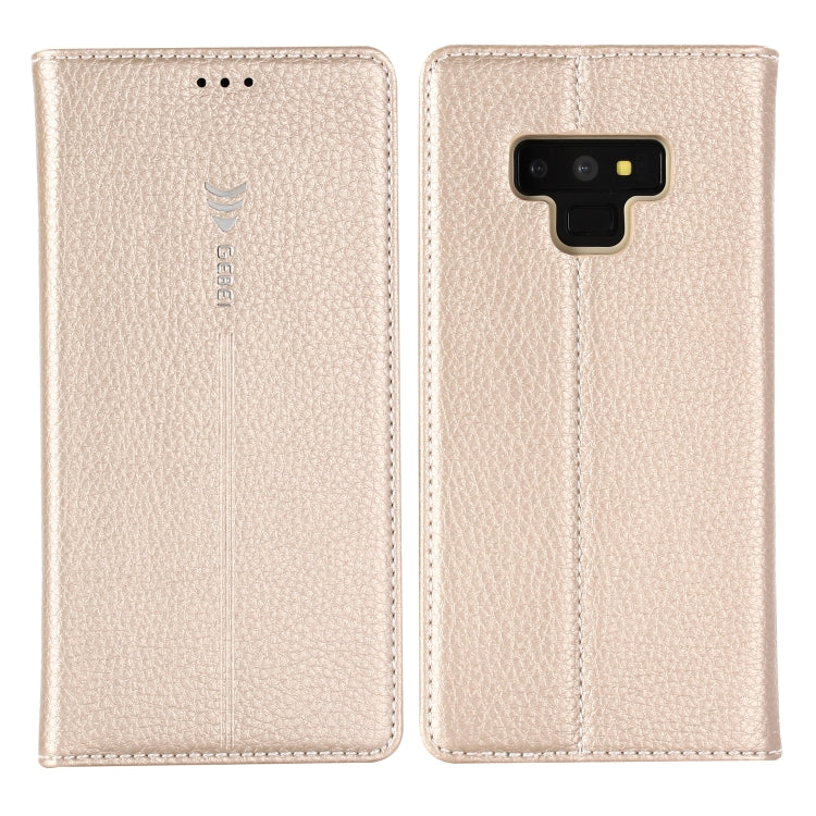 For Galaxy Note 9 GEBEI PU+TPU Horizontal Flip Protective Case with Holder & Card Slots