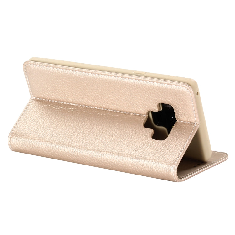 For Galaxy Note 9 GEBEI PU+TPU Horizontal Flip Protective Case with Holder & Card Slots