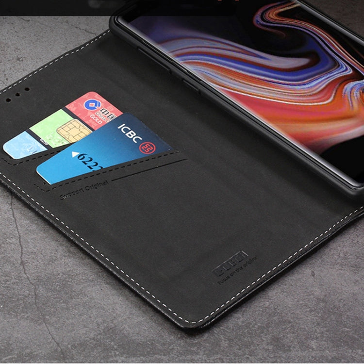 For Galaxy Note 9 GEBEI PU+TPU Horizontal Flip Protective Case with Holder & Card Slots