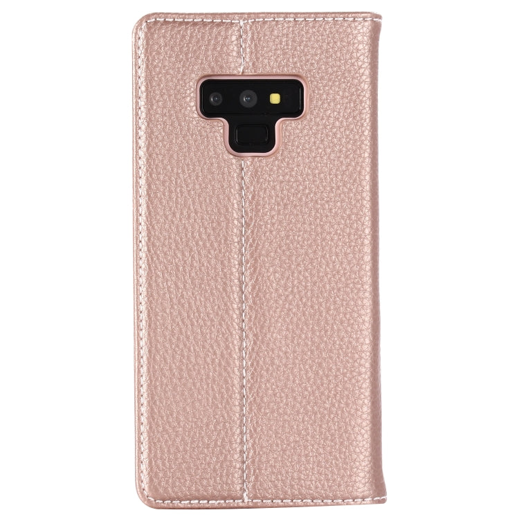 For Galaxy Note 9 GEBEI PU+TPU Horizontal Flip Protective Case with Holder & Card Slots