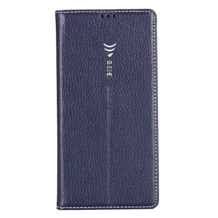 For Galaxy Note 10+ GEBEI PU+TPU Horizontal Flip Protective Case with Holder & Card Slots