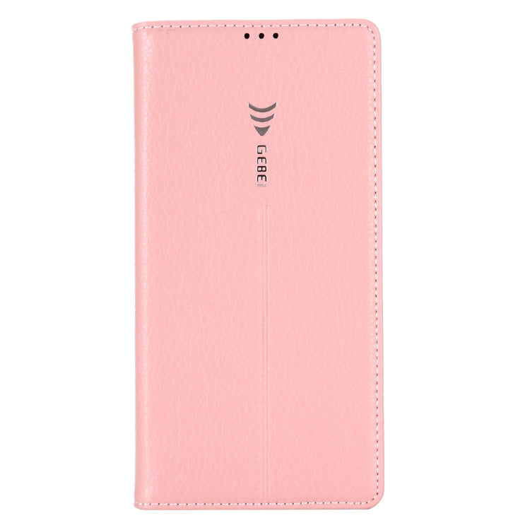 For Galaxy Note 10+ GEBEI PU+TPU Horizontal Flip Protective Case with Holder & Card Slots