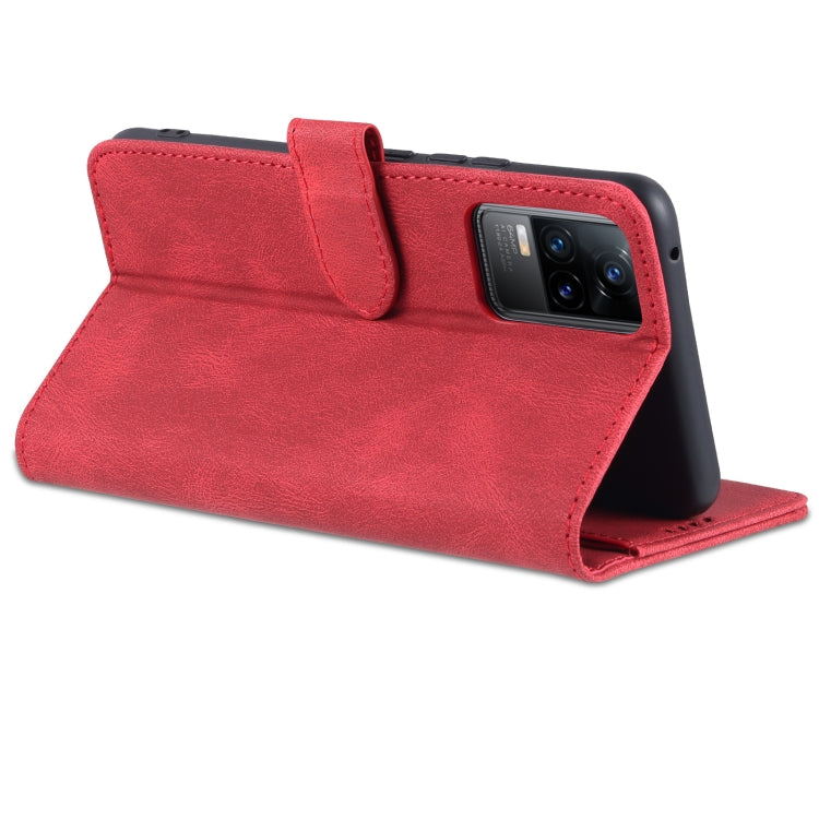 For vivo V21e 4G / Y73 2021 AZNS Dream II Skin Feel PU+TPU Horizontal Flip Leather Case with Holder & Card Slots & Wallet