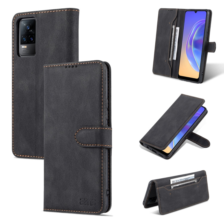 For vivo V21e 4G / Y73 2021 AZNS Dream II Skin Feel PU+TPU Horizontal Flip Leather Case with Holder & Card Slots & Wallet