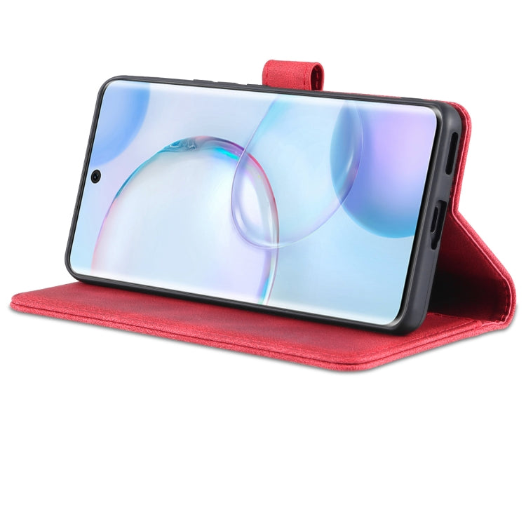 For Honor 50 AZNS Dream II Skin Feel PU+TPU Horizontal Flip Leather Case with Holder & Card Slots & Wallet