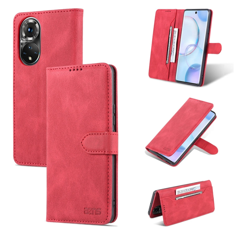 For Honor 50 Pro AZNS Dream II Skin Feel PU+TPU Horizontal Flip Leather Case with Holder & Card Slots & Wallet
