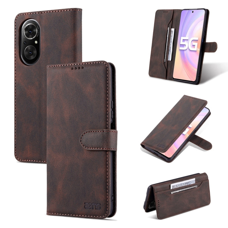 For Honor 50 SE AZNS Dream II Skin Feel PU+TPU Horizontal Flip Leather Case with Holder & Card Slots & Wallet