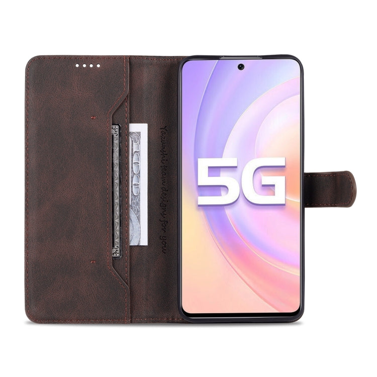 For Honor 50 SE AZNS Dream II Skin Feel PU+TPU Horizontal Flip Leather Case with Holder & Card Slots & Wallet