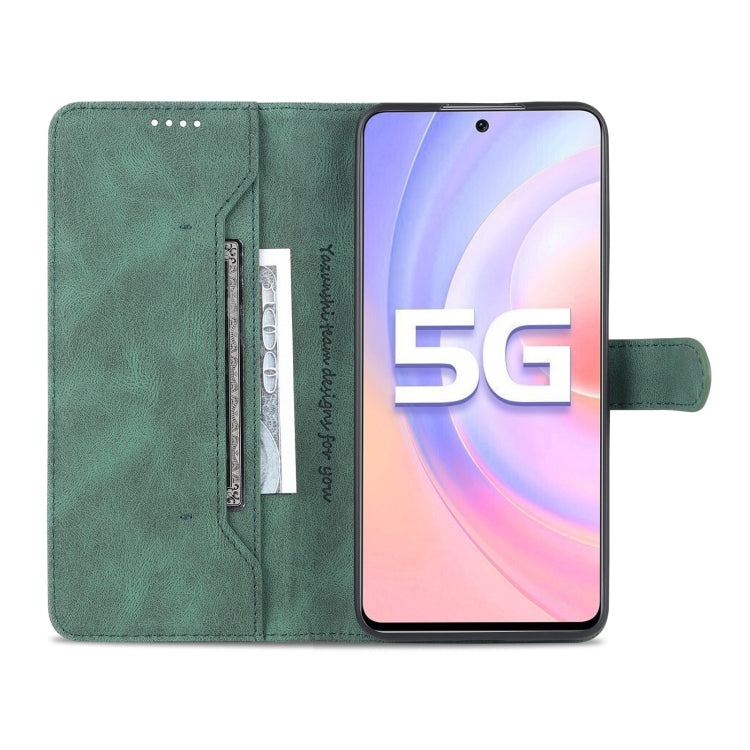 For Honor 50 SE AZNS Dream II Skin Feel PU+TPU Horizontal Flip Leather Case with Holder & Card Slots & Wallet