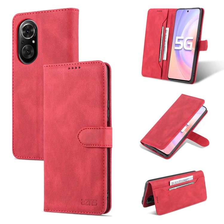 For Honor 50 SE AZNS Dream II Skin Feel PU+TPU Horizontal Flip Leather Case with Holder & Card Slots & Wallet