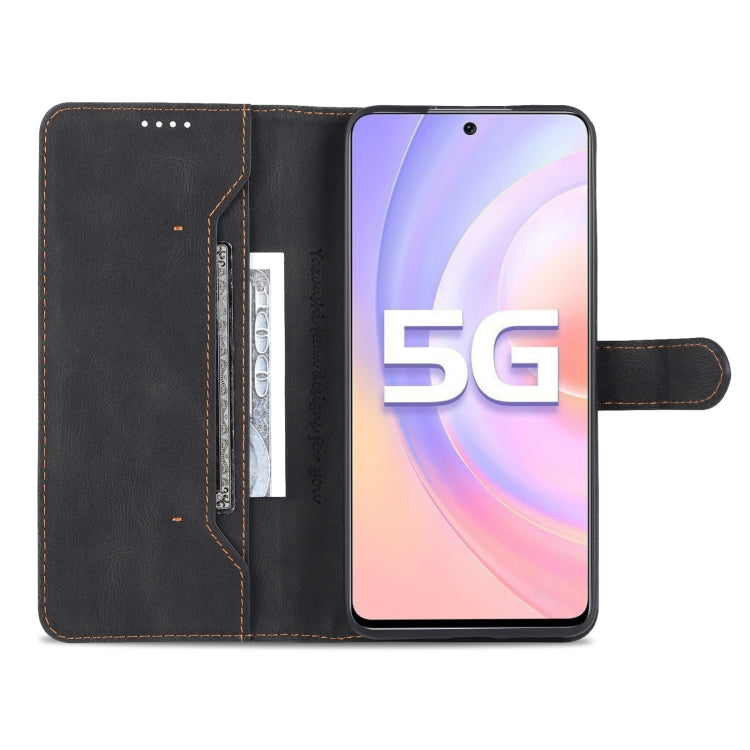 For Honor 50 SE AZNS Dream II Skin Feel PU+TPU Horizontal Flip Leather Case with Holder & Card Slots & Wallet