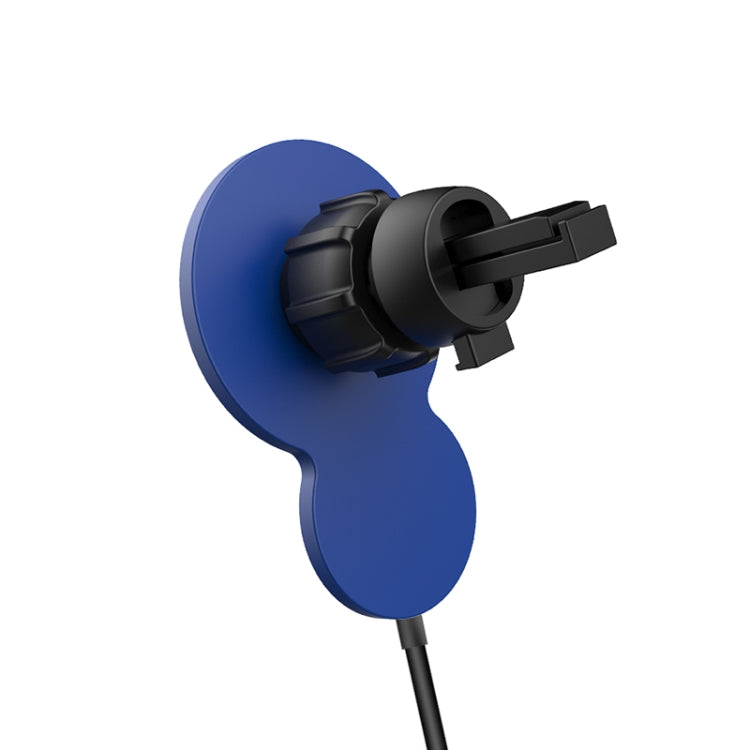 W34 Inverted Gourd-shaped Magnetic Car Wireless Charger Mobile Phone Holder