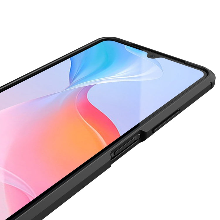 For vivo Y21 Litchi Texture TPU Shockproof Case