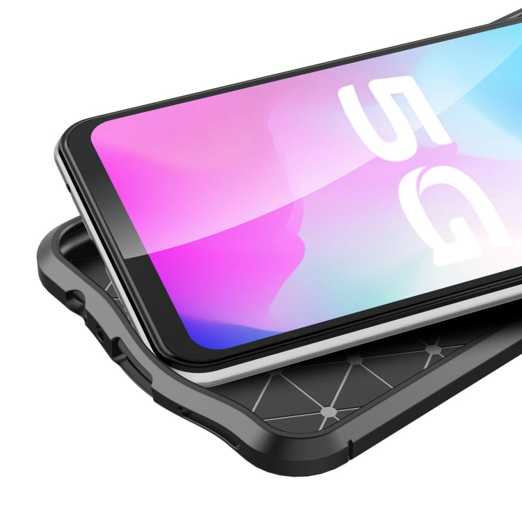 For vivo Y33S Litchi Texture TPU Shockproof Case