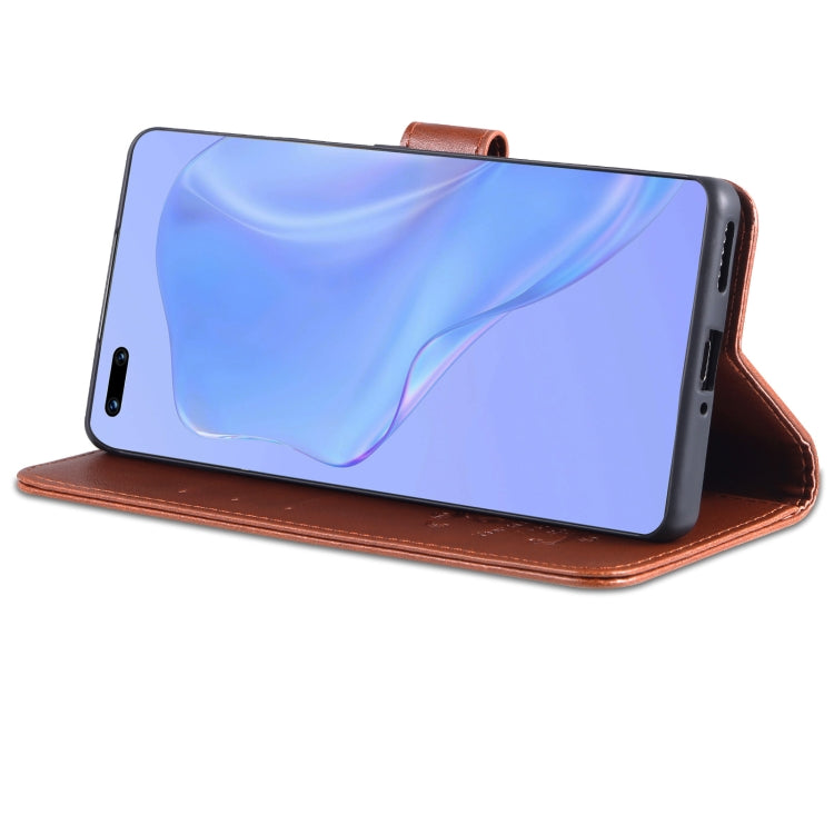 For Honor Magic3 Pro AZNS Sheepskin Texture Horizontal Flip Leather Case with Holder & Card Slots & Wallet
