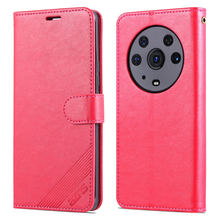 For Honor Magic3 Pro AZNS Sheepskin Texture Horizontal Flip Leather Case with Holder & Card Slots & Wallet