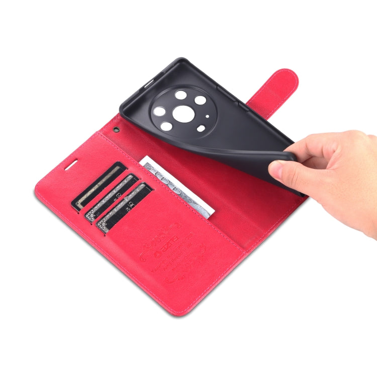 For Honor Magic3 Pro AZNS Sheepskin Texture Horizontal Flip Leather Case with Holder & Card Slots & Wallet