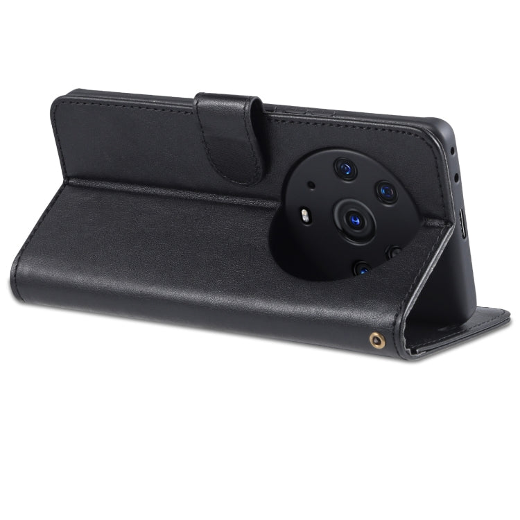 For Honor Magic3 Pro AZNS Sheepskin Texture Horizontal Flip Leather Case with Holder & Card Slots & Wallet