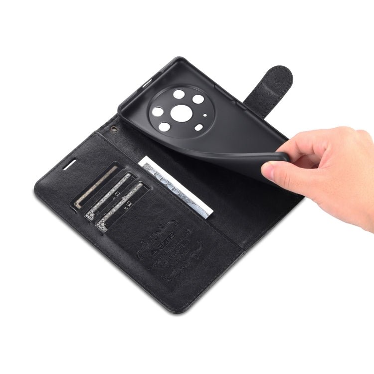 For Honor Magic3 Pro AZNS Sheepskin Texture Horizontal Flip Leather Case with Holder & Card Slots & Wallet