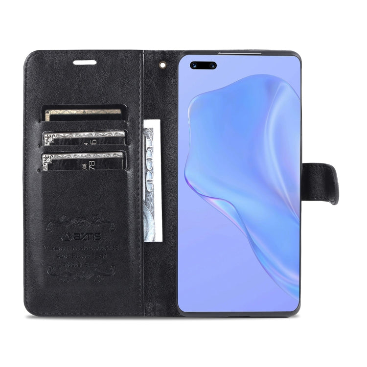 For Honor Magic3 Pro AZNS Sheepskin Texture Horizontal Flip Leather Case with Holder & Card Slots & Wallet