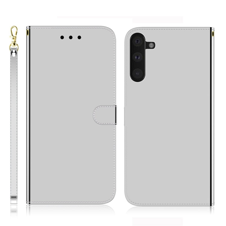 For Galaxy Note 10 Imitated Mirror Surface Horizontal Flip Leather Case with Holder & Card Slots & Wallet & Lanyard
