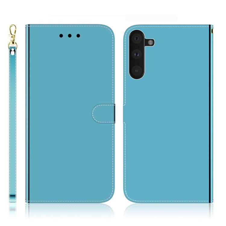 For Galaxy Note 10 Imitated Mirror Surface Horizontal Flip Leather Case with Holder & Card Slots & Wallet & Lanyard