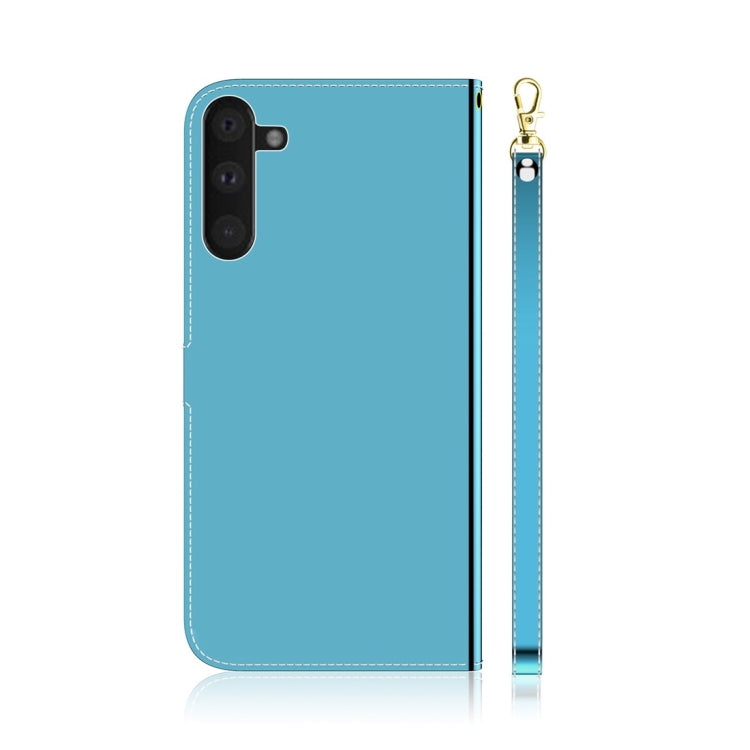 For Galaxy Note 10 Imitated Mirror Surface Horizontal Flip Leather Case with Holder & Card Slots & Wallet & Lanyard