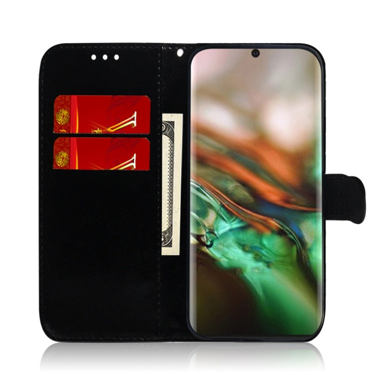 For Galaxy Note 10 Imitated Mirror Surface Horizontal Flip Leather Case with Holder & Card Slots & Wallet & Lanyard