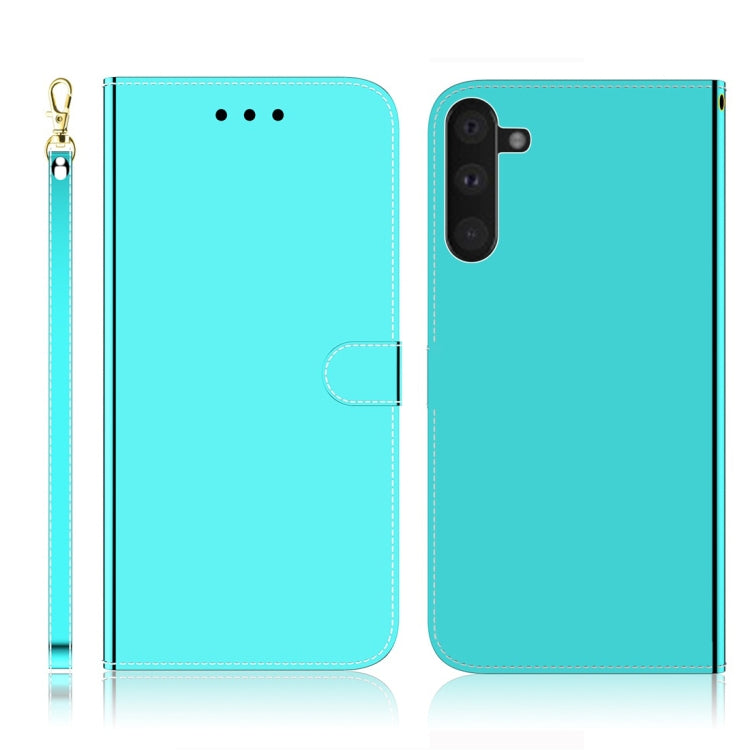For Galaxy Note 10 Imitated Mirror Surface Horizontal Flip Leather Case with Holder & Card Slots & Wallet & Lanyard
