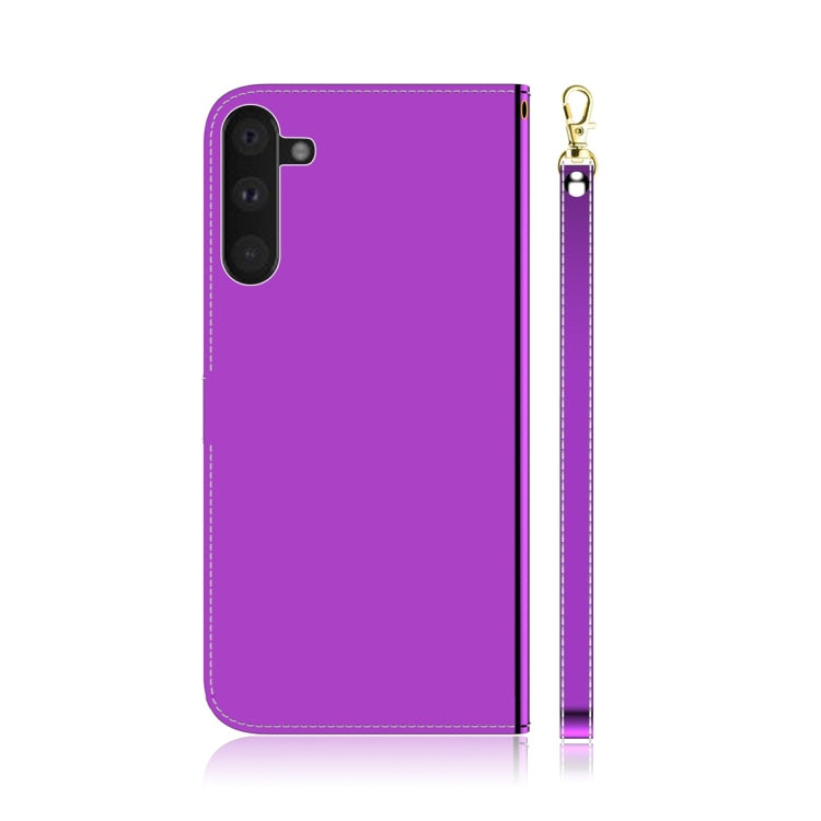 For Galaxy Note 10 Imitated Mirror Surface Horizontal Flip Leather Case with Holder & Card Slots & Wallet & Lanyard