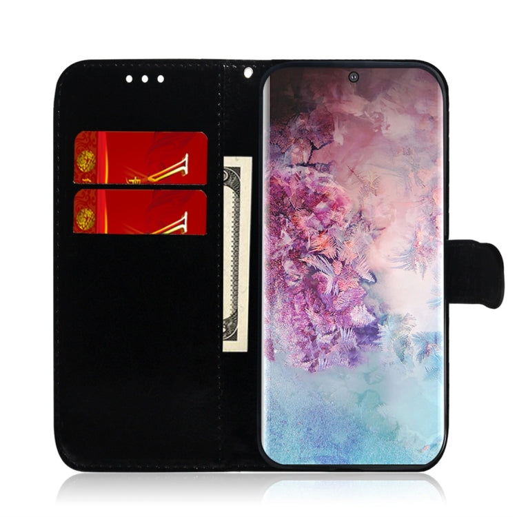For Galaxy Note 10+ Imitated Mirror Surface Horizontal Flip Leather Case with Holder & Card Slots & Wallet & Lanyard