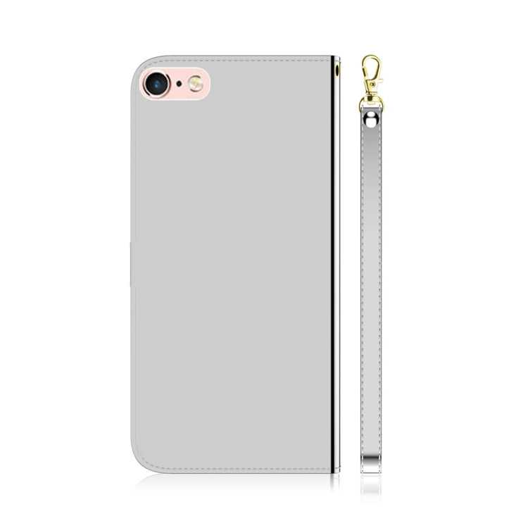For iPhone 6 / 6s Imitated Mirror Surface Horizontal Flip Leather Case with Holder & Card Slots & Wallet & Lanyard