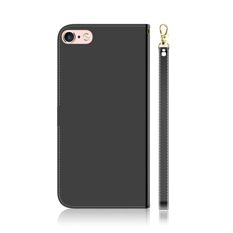 For iPhone 6 / 6s Imitated Mirror Surface Horizontal Flip Leather Case with Holder & Card Slots & Wallet & Lanyard
