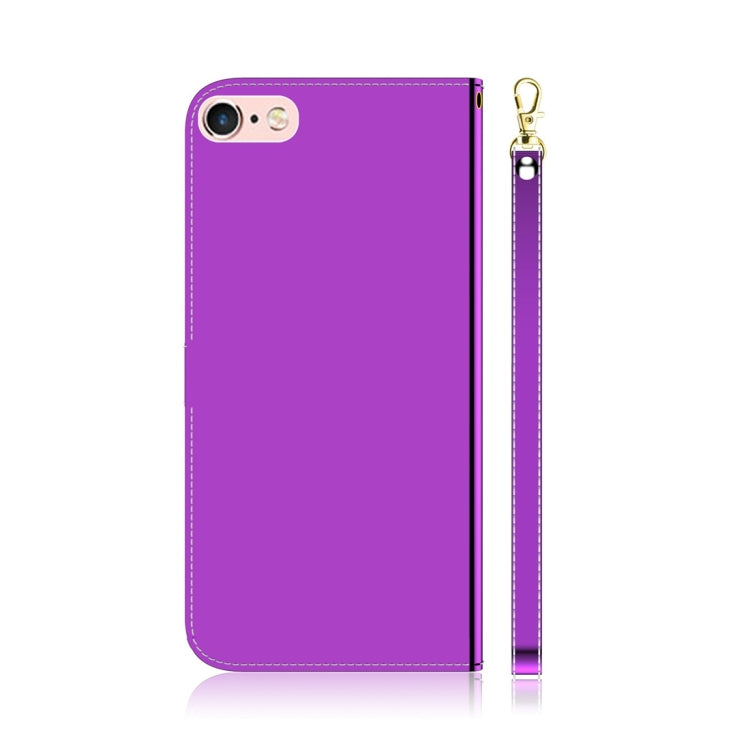 For iPhone 6 / 6s Imitated Mirror Surface Horizontal Flip Leather Case with Holder & Card Slots & Wallet & Lanyard