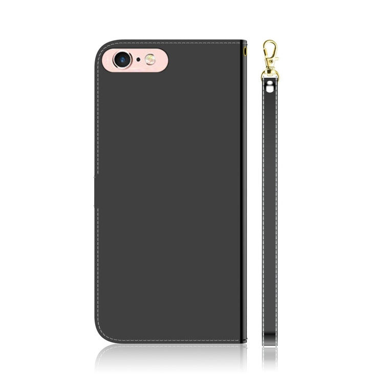 For iPhone 6 Plus / 6s Plus Imitated Mirror Surface Horizontal Flip Leather Case with Holder & Card Slots & Wallet & Lanyard