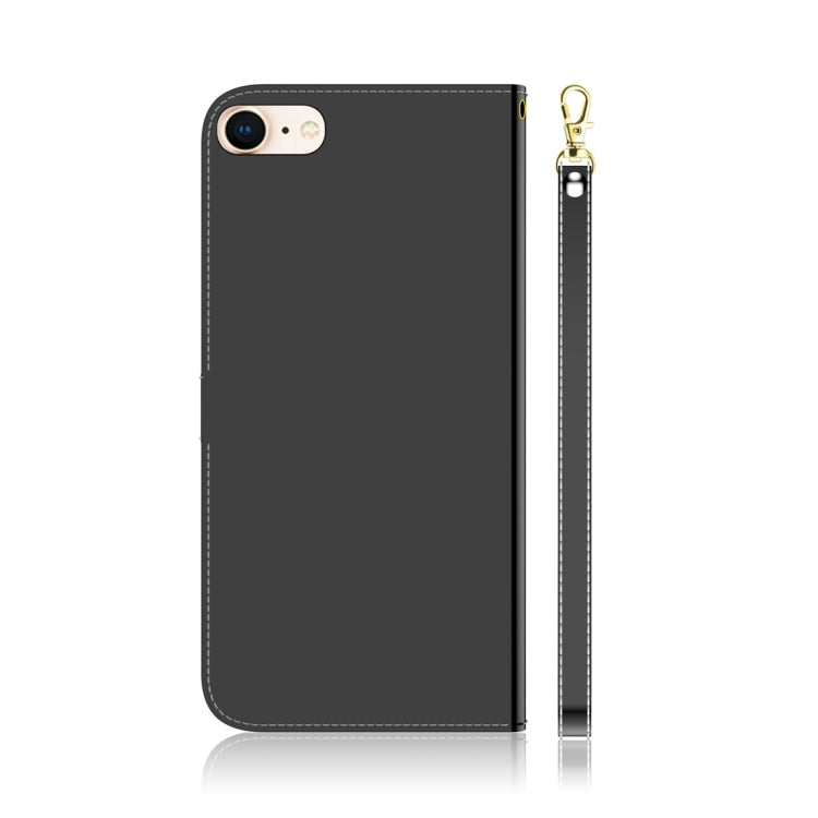 For iPhone 7 / 8 Imitated Mirror Surface Horizontal Flip Leather Case with Holder & Card Slots & Wallet & Lanyard