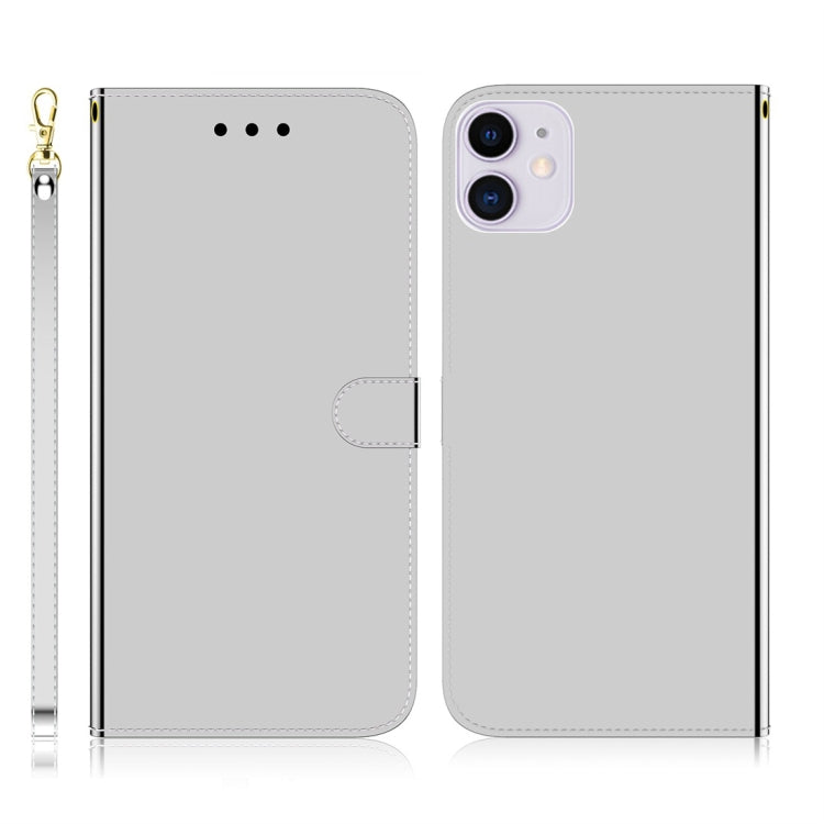 For iPhone 11 Imitated Mirror Surface Horizontal Flip Leather Case with Holder & Card Slots & Wallet & Lanyard