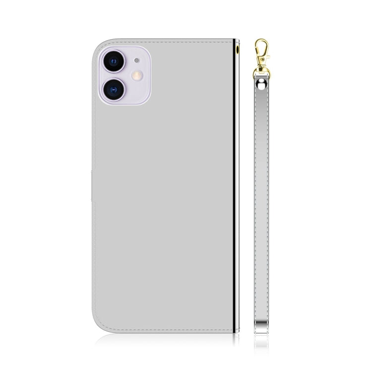 For iPhone 11 Imitated Mirror Surface Horizontal Flip Leather Case with Holder & Card Slots & Wallet & Lanyard