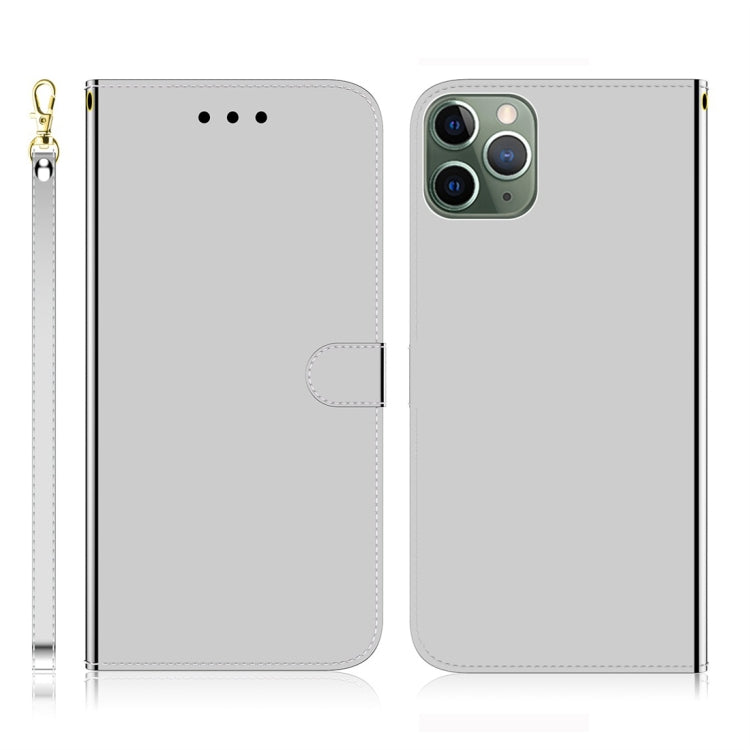 For iPhone 11 Pro Max Imitated Mirror Surface Horizontal Flip Leather Case with Holder & Card Slots & Wallet & Lanyard