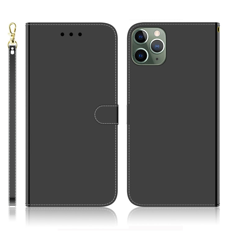 For iPhone 11 Pro Max Imitated Mirror Surface Horizontal Flip Leather Case with Holder & Card Slots & Wallet & Lanyard