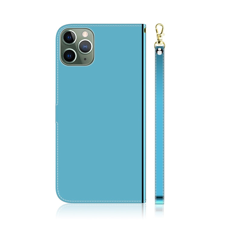 For iPhone 11 Pro Max Imitated Mirror Surface Horizontal Flip Leather Case with Holder & Card Slots & Wallet & Lanyard