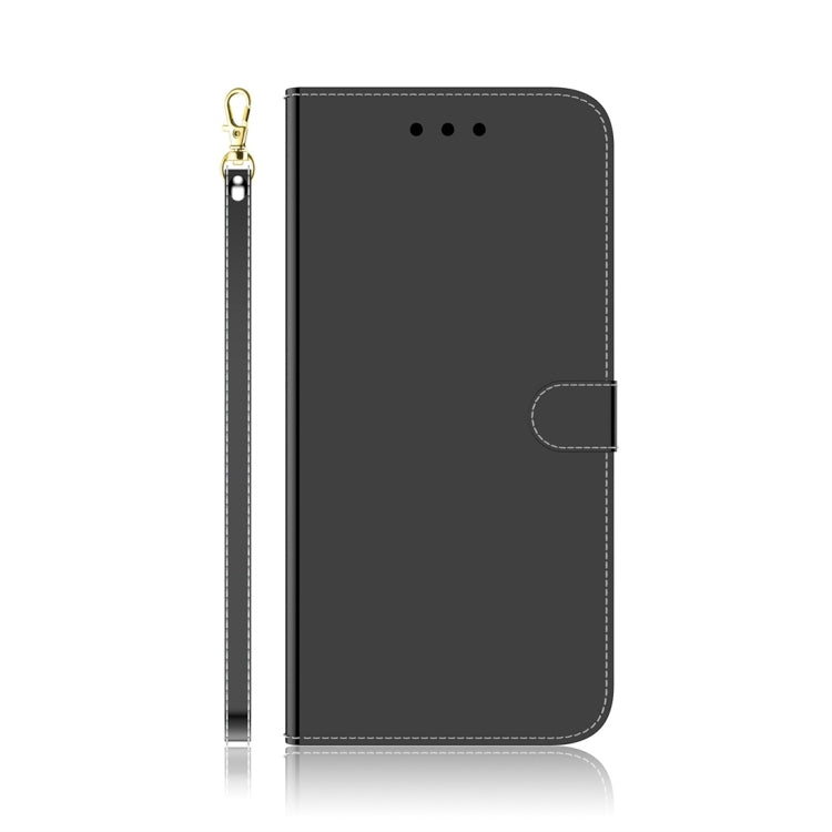 For iPhone XS Max Imitated Mirror Surface Horizontal Flip Leather Case with Holder & Card Slots & Wallet & Lanyard