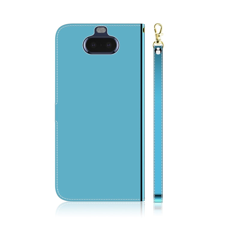 For Sony Xperia 20 Imitated Mirror Surface Horizontal Flip Leather Case with Holder & Card Slots & Wallet & Lanyard