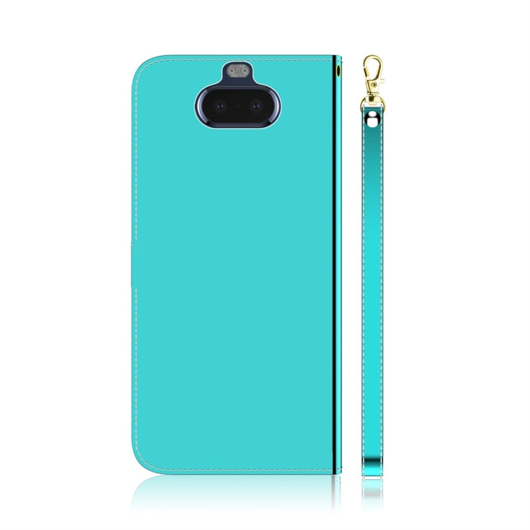 For Sony Xperia 20 Imitated Mirror Surface Horizontal Flip Leather Case with Holder & Card Slots & Wallet & Lanyard