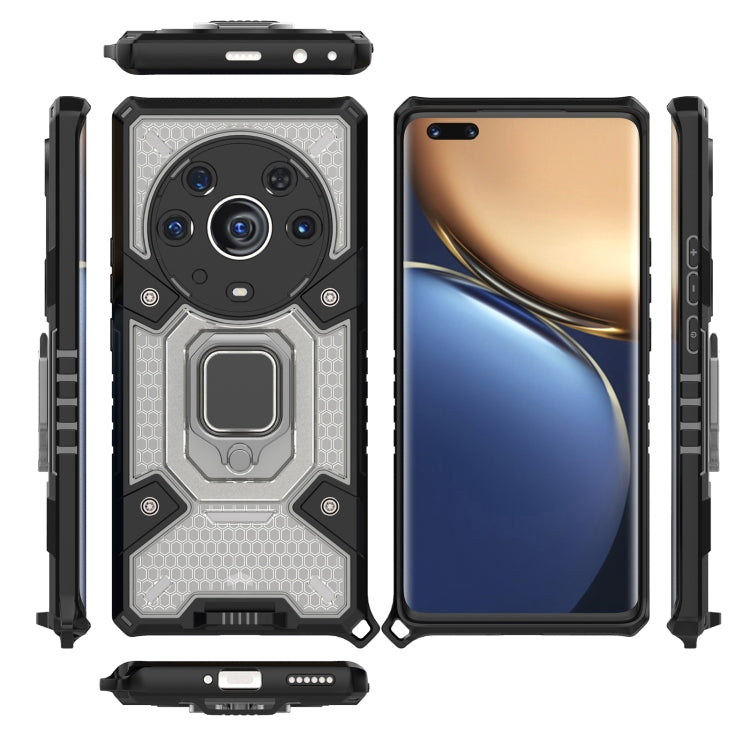 For Honor Magic3 Pro Space PC + TPU Ring Holder Protective Case