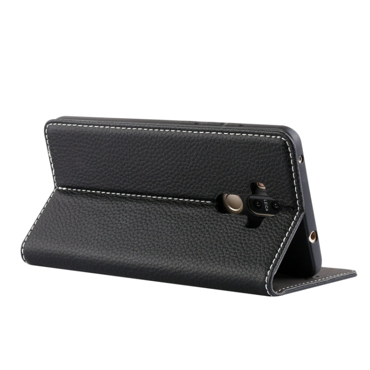 For Huawei Mate 9 GEBEI PU+TPU Horizontal Flip Protective Case with Holder & Card Slots