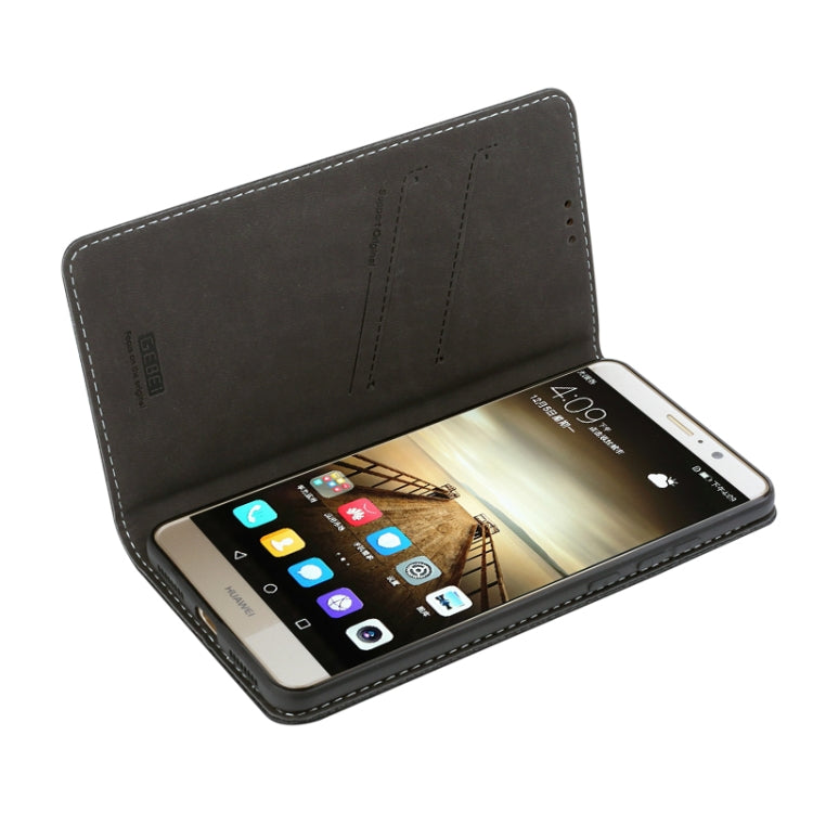 For Huawei Mate 9 GEBEI PU+TPU Horizontal Flip Protective Case with Holder & Card Slots